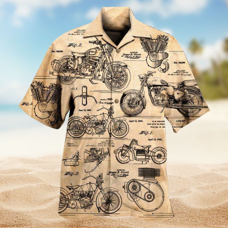 Finding Original Motorcycles Edition – Hawaiian Shirt
