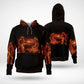 Fire Fencing Sport Art – 3D Hoodie