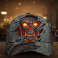 Fire Skull Strong Vintage Vibes – Classic Cap