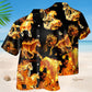 Fire Horse Black Style – Hawaiian Shirt