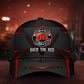 Firefighter Back The Red Carbon – Classic Cap