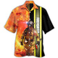 Firefighter Fire Art Style – Hawaiian Shirt