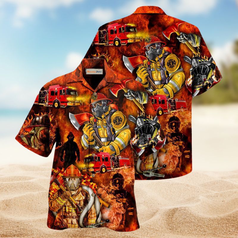 Firefighter Hotter You Are Edition – Hawaiian Shirt
