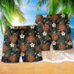 Firefighter Flower Inspired – Beach Short
