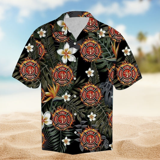 Firefighter Lover Limited Edition – Hawaiian Shirt