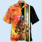 Firefighter Fire Art Style – Hawaiian Shirt