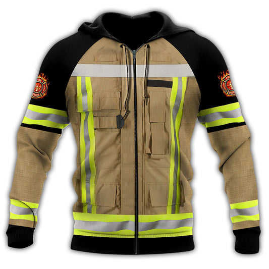 Firefighter Basic Personalized Style - 3D Hoodie