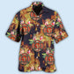 Firefighter Tropical Floral Style – Hawaiian Shirt