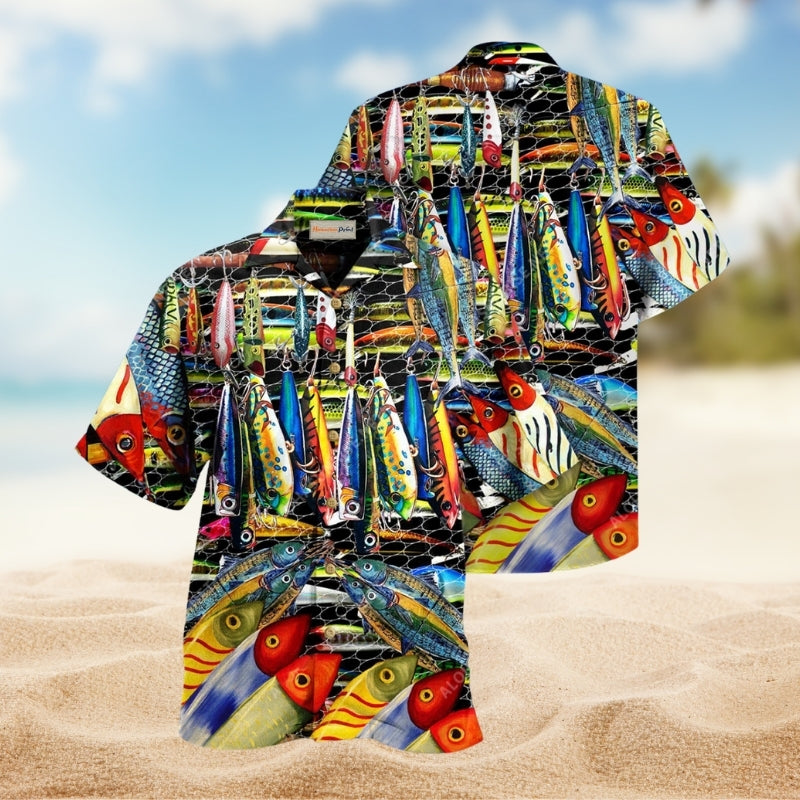 Fishing A Little Bait Catches A Big Fish Limited Edition – Hawaiian Shirt