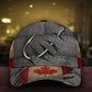 Fishing Canada Flag Outdoor Style – Classic Cap