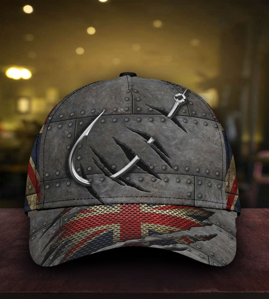Fishing England Flag Style – Classic Cap