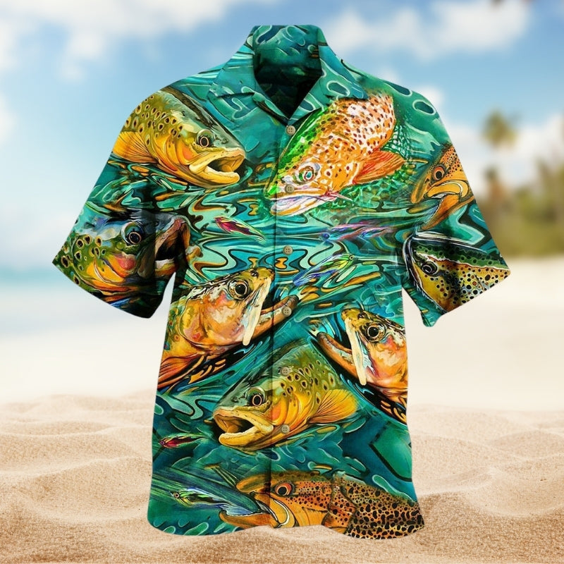 Fishing Fish Lover Limited Edition – Hawaiian Shirt