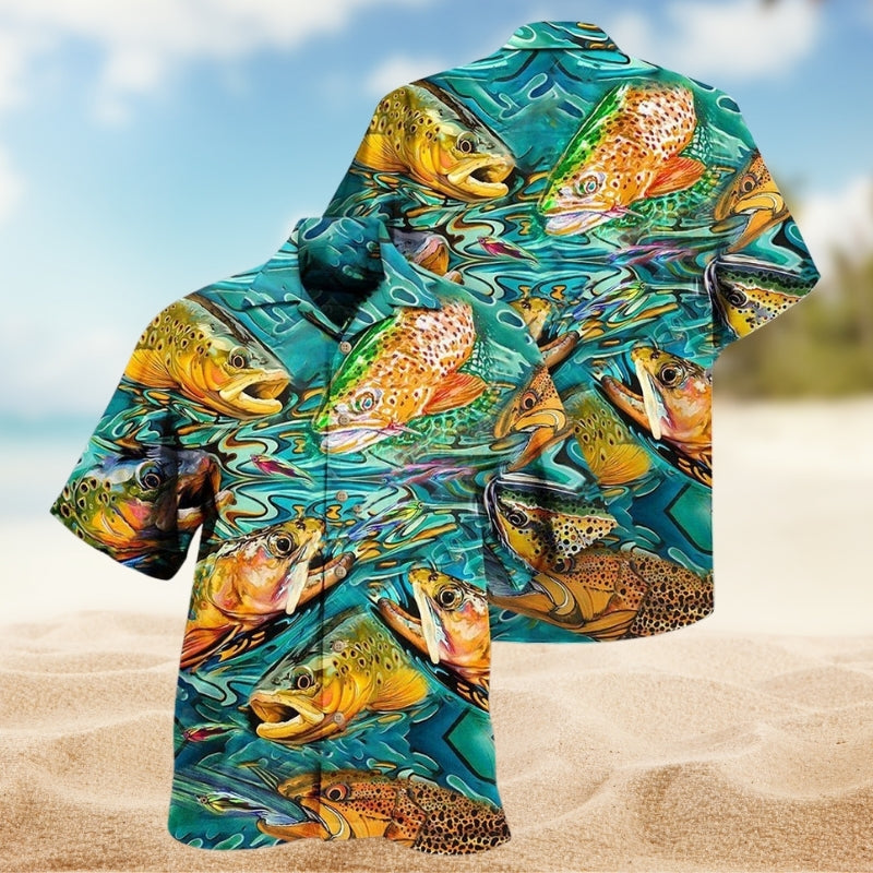 Fishing Fish Lover Limited Edition – Hawaiian Shirt
