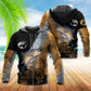 Fishing Favorite Hobby Black Style - 3D Hoodie