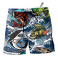 Beach Short / Adults / S Fishing Is My Life - Beach Short - Owls Matrix LTD