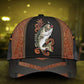 Fishing Leather Pattern Style – Classic Cap