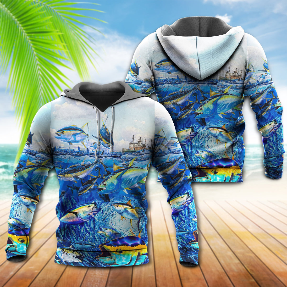 Fishing Love Ocean Fish Style - 3D Hoodie