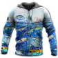 Fishing Love Ocean Fish Style - 3D Hoodie