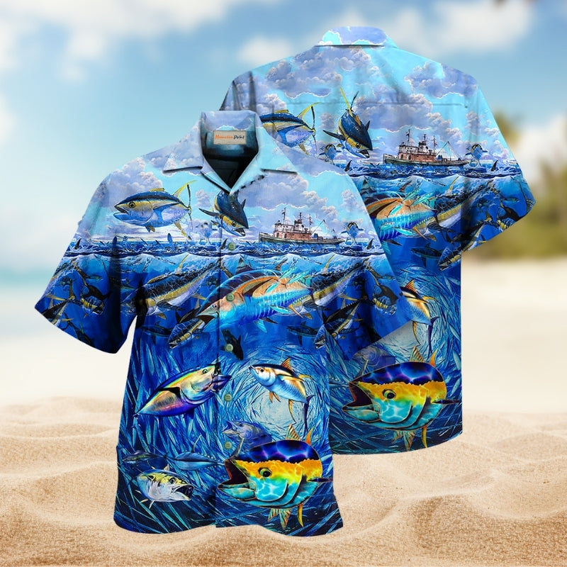 Fishing Love Fish Love Ocean Limited Edition – Hawaiian Shirt