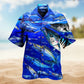 Fishing Love Ocean Blue Limited Edition – Hawaiian Shirt