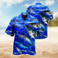 Fishing Love Ocean Blue Limited Edition – Hawaiian Shirt