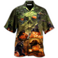 Hawaiian Shirt / Adults / S Halloween Black Cat May Luck Be Yours On Halloween - Hawaiian Shirt - Reefox