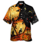 Hawaiian Shirt / Adults / S Halloween Black Cat Enjoy Halloween - Hawaiian Shirt - Reefox