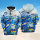 Fishing Love Ocean Life - 3D Hoodie