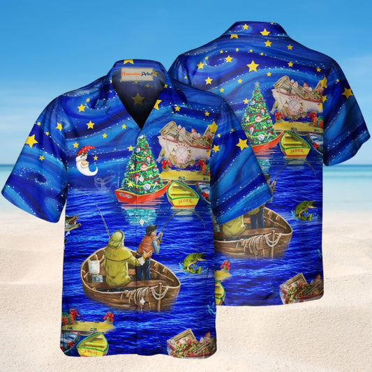 Fishing Lover Christmas Edition – Hawaiian Shirt