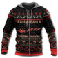 Fishing Merry Christmas Fishy Art – 3D Hoodie