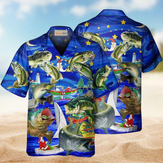 Fishing More Worry Less Style – Hawaiian Shirt
