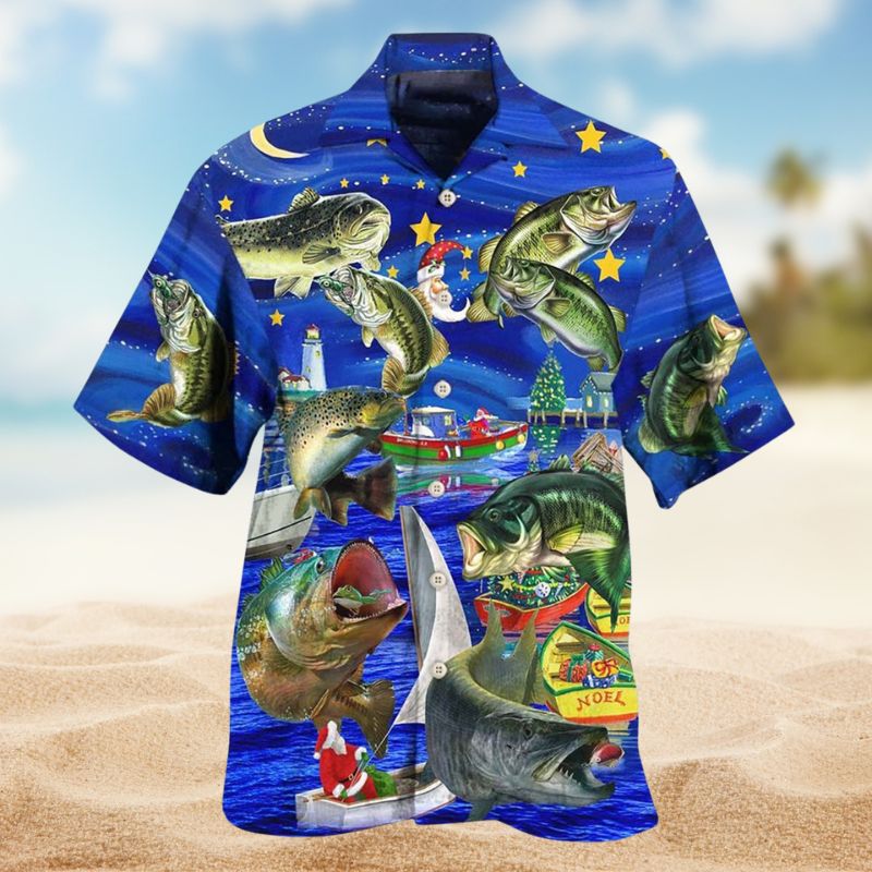 Fishing More Worry Less Style – Hawaiian Shirt