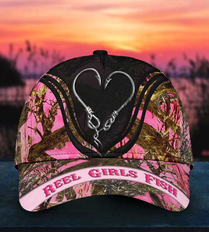 Girls Who Fish Reel Vibes – Classic Cap