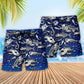 Fishing Bones Graphic – Beach Short