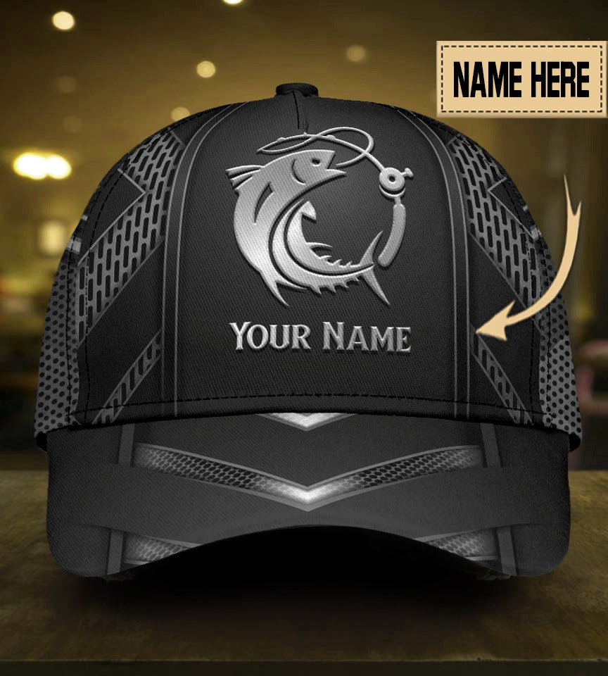Fishing Silver Personalized – Classic Cap