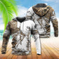 Fishing Sport Camo Style - 3D Hoodie