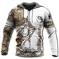 Fishing Sport Camo Style - 3D Hoodie