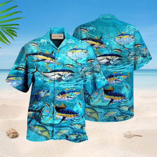 Fishing Tuna In The Sea Edition – Hawaiian Shirt