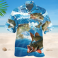 Fishing Blue Wave Style – Hawaiian Shirt