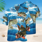 Fishing Blue Wave Style – Hawaiian Shirt