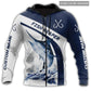 Fishing Fish Reaper Personalized Style - 3D Hoodie