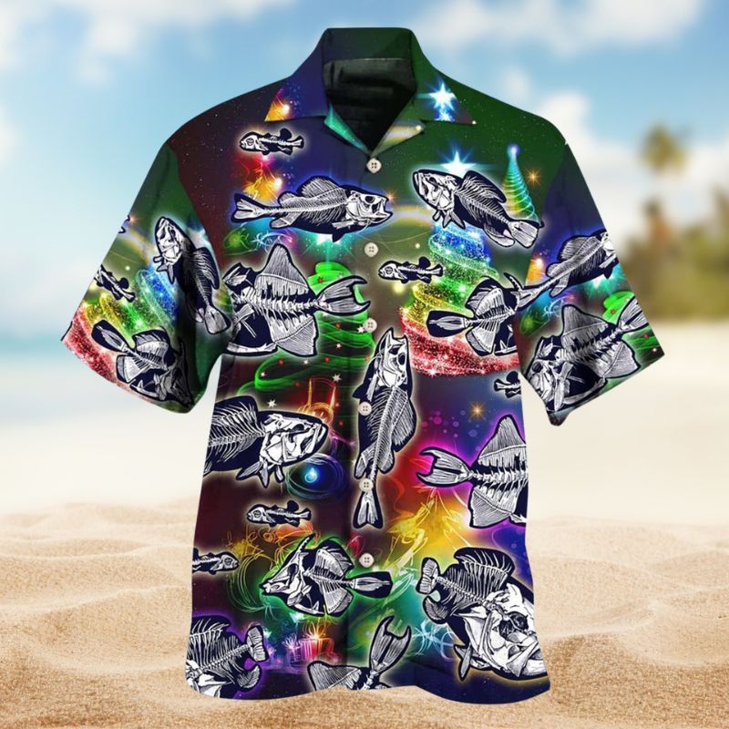 Fishing Lover Christmas Style – Hawaiian Shirt