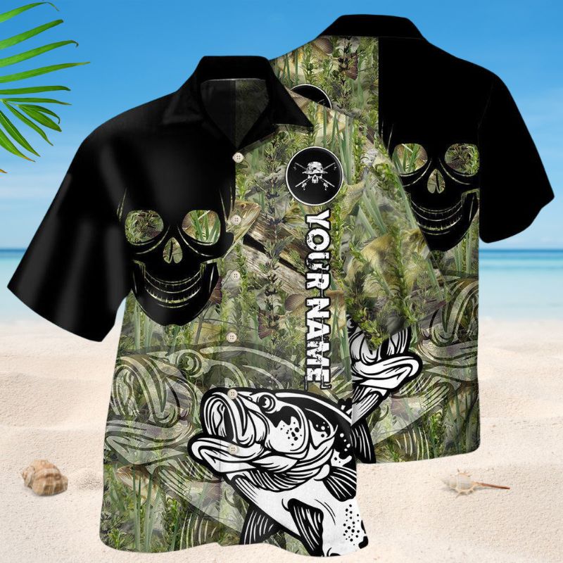 Fishing Lover Skull Style – Hawaiian Shirt