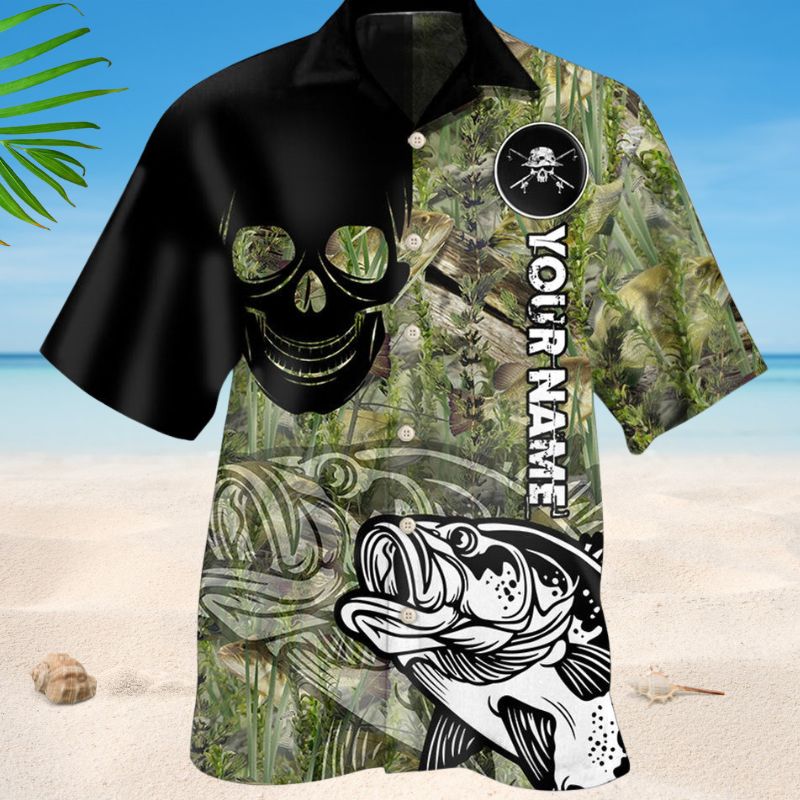 Fishing Lover Skull Style – Hawaiian Shirt