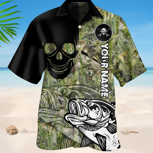 Fishing Lover Skull Style – Hawaiian Shirt