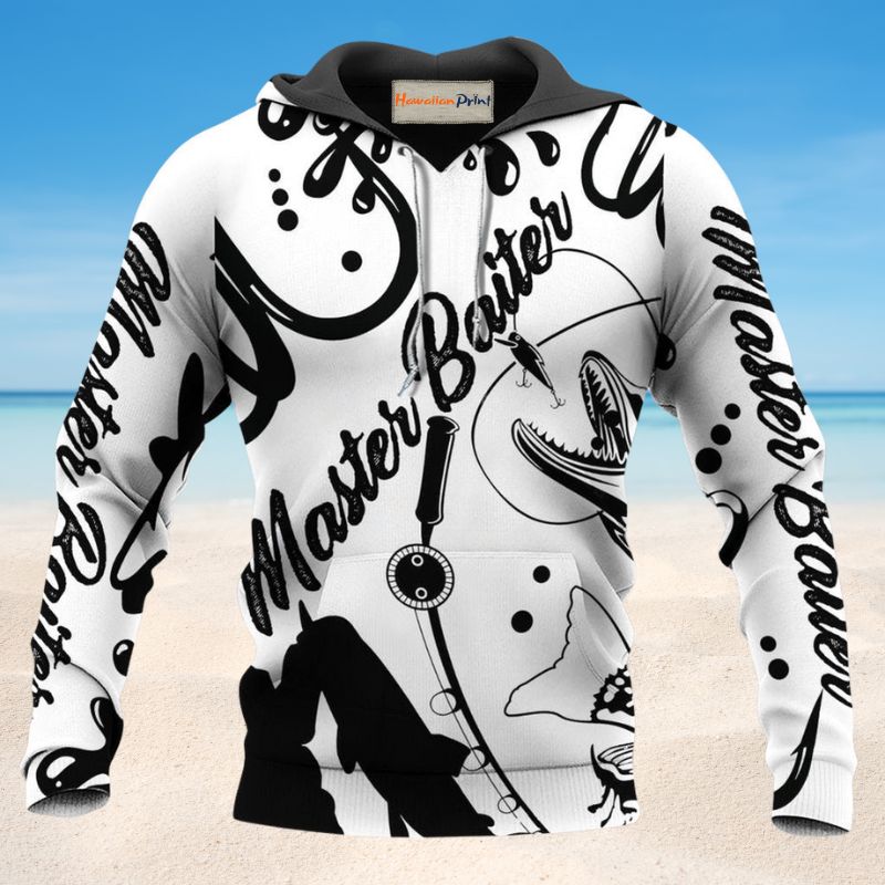 Fishing Master Baiter Funny Style - 3D Hoodie