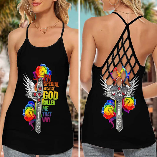 LGBT Love Is Love My Life Limited Edition 2 – Hollow Tank Top