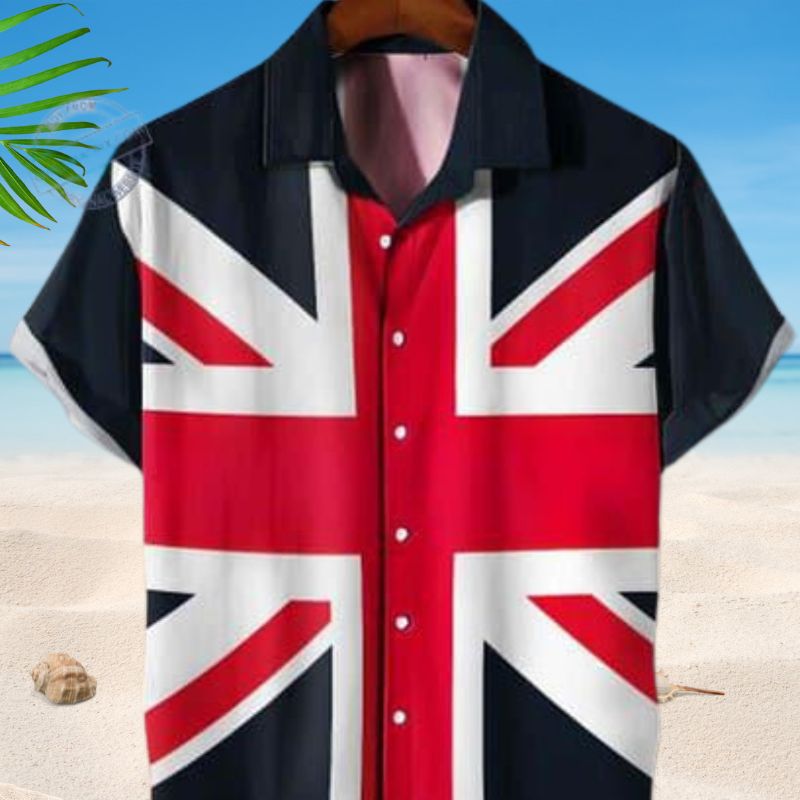 Flag Of England Basic Style – Hawaiian Shirt