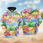 Flamingo Beach Love Style - 3D Hoodie