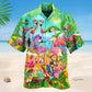 Flamingo Lets Get Flocked Up Edition – Hawaiian Shirt